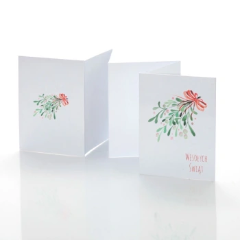 Album TS Leporello 13x18 jemioła (5 białych kart)
