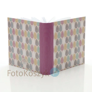 Album Goldbuch Listki fioletowy (tradycyjny 100 białych stron)