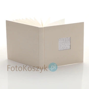 Album Panodia Linea Krem (tradycyjny 60 białych stron)