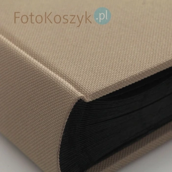 Album Walther Lino beż (tradycyjny 80 czarnych stron)