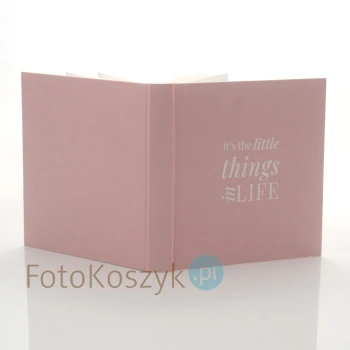 Album na zdjęcia wklejane Goldbuch Linum rose 60 kremowych stron)