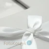 Ślubny album w pudełku Bekri Biel (tradycyjny 20 czarnych stron)