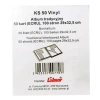 Album Lotmar Vinyl Srebrny XL (tradycyjny, 100 kremowych stron)