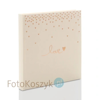 Album na zdjęcia wklejane Goldbuch love (tradycyjne 60 kremowych stron)