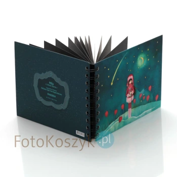 Album Panodia Mila Etoile Filante kometa (tradycyjny 30 czarnych stron)