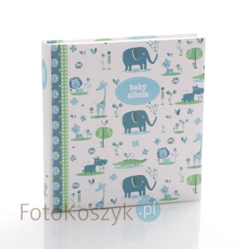 Album dziecięcy Godbuch Little Animals Słonik (tradycyjny 60 białych stron)