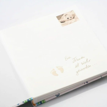 Album dziecięcy Godbuch Little Animals Słonik (tradycyjny 60 białych stron)