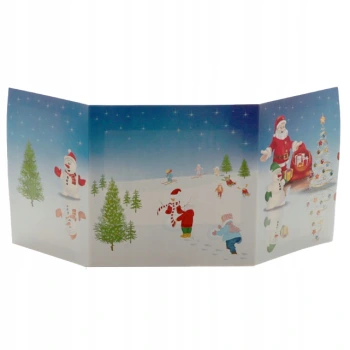 Mini-Album Mikołaj niebieski zestaw: 3 zdjęcia 15x21