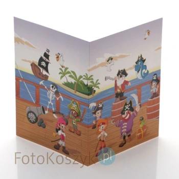 Mini-Album Dziecięcy Piraci na dwa zdjęcia 15x21