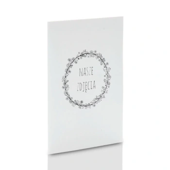 Mini-album TS Nasze Zdjęcia B&W na dwa zdjęcia 15x23 plus zakładka