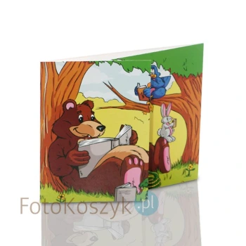 Mini-Album Miś  - zestaw: 3 zdjęcia 13x18