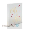 Album ślubny Walther Mr & Mrs (tradycyjny 50 kremowych stron)