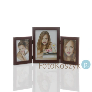 Ramka Icar Galeria Multi Brown (galeria na zdjęcie 15x21 i 2 zdjęcia 10x15)