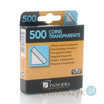 Fotonarożniki do wklejania zdjęć Panodia przeźroczyste (200 szt.)