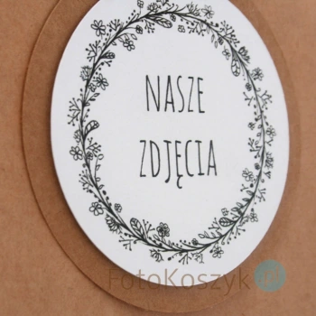 Torebka kraft Nasze Zdjęcia (3 rozmiary do wyboru)