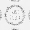 Mała naklejka Nasze Zdjęcia b&w (24 szt.)