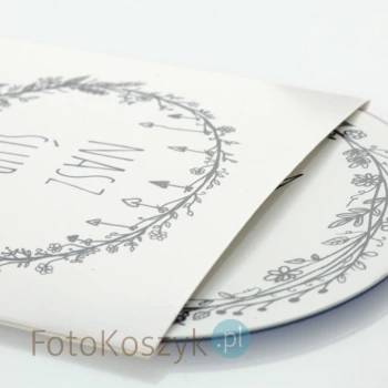 Obwoluta TS Nasz Ślub B&W (na płytę CD/DVD)