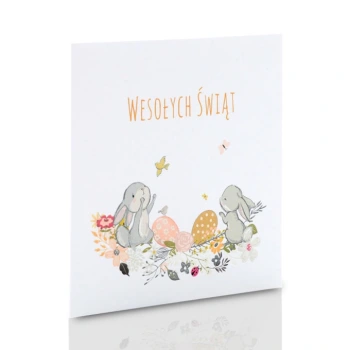 Obwoluta TS zajączki wielkanocne (na płytę CD/DVD)