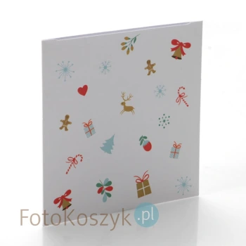 Obwoluta świąteczna TS choinka (na płytę CD/DVD)