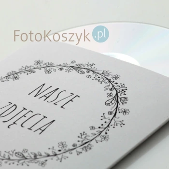 Obwoluta TS Nasze Zdjęcia B&W (na płytę CD/DVD)