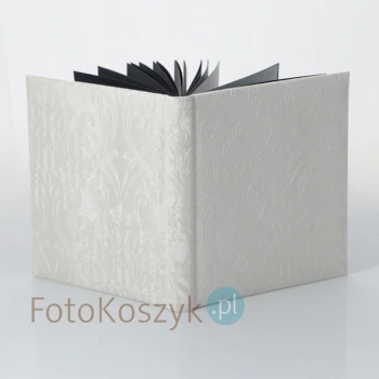Album ślubny na zdjęcia wklejane Ora (tradycyjny 60 czarnych stron)