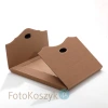 Teczka ryflowana na zdjęcia 15x21 z rzepem