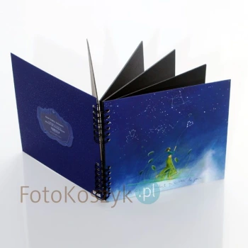 Album wklejany z czarną kartą Panodia Rutsaert (40 stron)