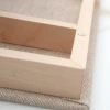 Pudełko na zdjęcia 15x23 i pendrive (płótno+drewno, do 50 zdjęć)