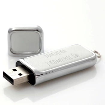 Biały pendrive Pamiątka I Komunii Św. (16GB)