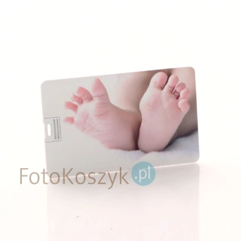 Pendrive Karta Kredytowa Stópki Kolor (do wyboru pojemność 2-32 GB)