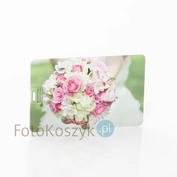 Pendrive Karta Kredytowa Ślubna Kolor (pojemność 16 / 32 GB)