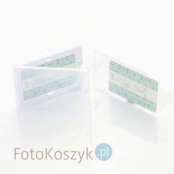 Pendrive Karta Kredytowa Nasz Ślub Ozdobna (pojemność 16 / 32 GB)