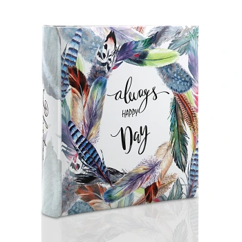 Album wklejanyt Aka Happy Day XL (tradycyjny 100 czarnych stron)