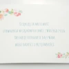Podziękowanie za sesję fotograficzną krzyż