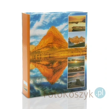 Album na zdjęcia wsuwane Podróż żółty (200 zdjęć 10x15)