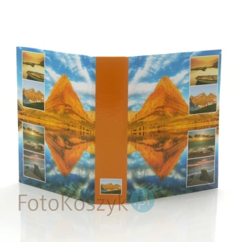 Album na zdjęcia wsuwane Podróż żółty (200 zdjęć 10x15)