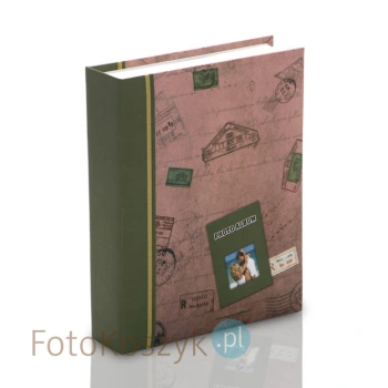Album na 200 zdjęć 10x15 - pocztówka zielona