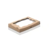 Mocne kartonowe pudełko z okienkiem na odbitki 13x18 kraft