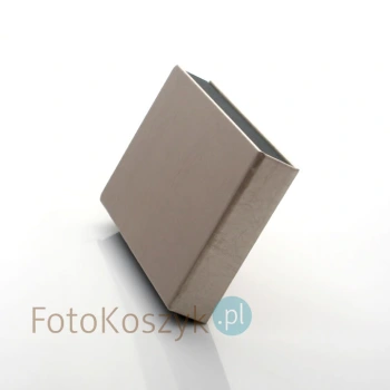 Pudełko na odbitki 15x23 Er Hand srebrne + miejsce na CD/DVD