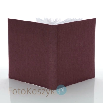 Album ZEP Linen ciemny XL (tradycyjny 60 białych stron)