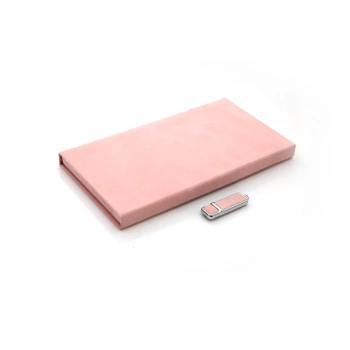 Zestaw płótno róż pendrive + pudełko do 50 zdjęć i pen (16GB 3.0)