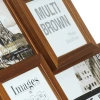 Ramka Icar Galeria Multi Brown (galeria na 2 zdjęcia 13x18 i 2 zdjęcia 10x10)