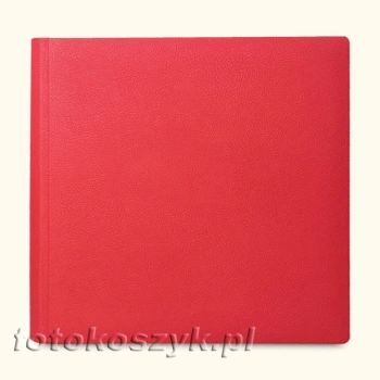Album introligatorski ER Hand czerwony XXL (tradycyjny, 100 czarnych stron)
