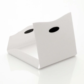 Etui białe, ryflowane  z rzepem (na płytę CD/DVD)