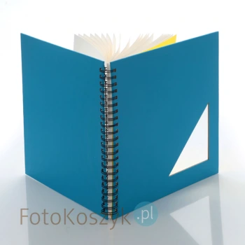 Album Fun turkus trójkąt (tradycyjny 50 białych stron)