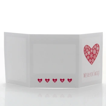 Mini-Album TS świąteczne serce zestaw: 3 zdjęcia 15x21