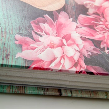Album wsuwany Flower Heart zielony (304 zdjęcia 10x15)