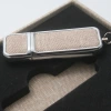 Zestaw beżowy pendrive w pudełku