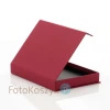 Bordo Płócienne Pudełko Na Zdjęcia 15x23 (do 100 zdjęć)