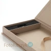 Pudełko płótno na zdjęcia 15x23 i pendrive (do 50 zdjęć)